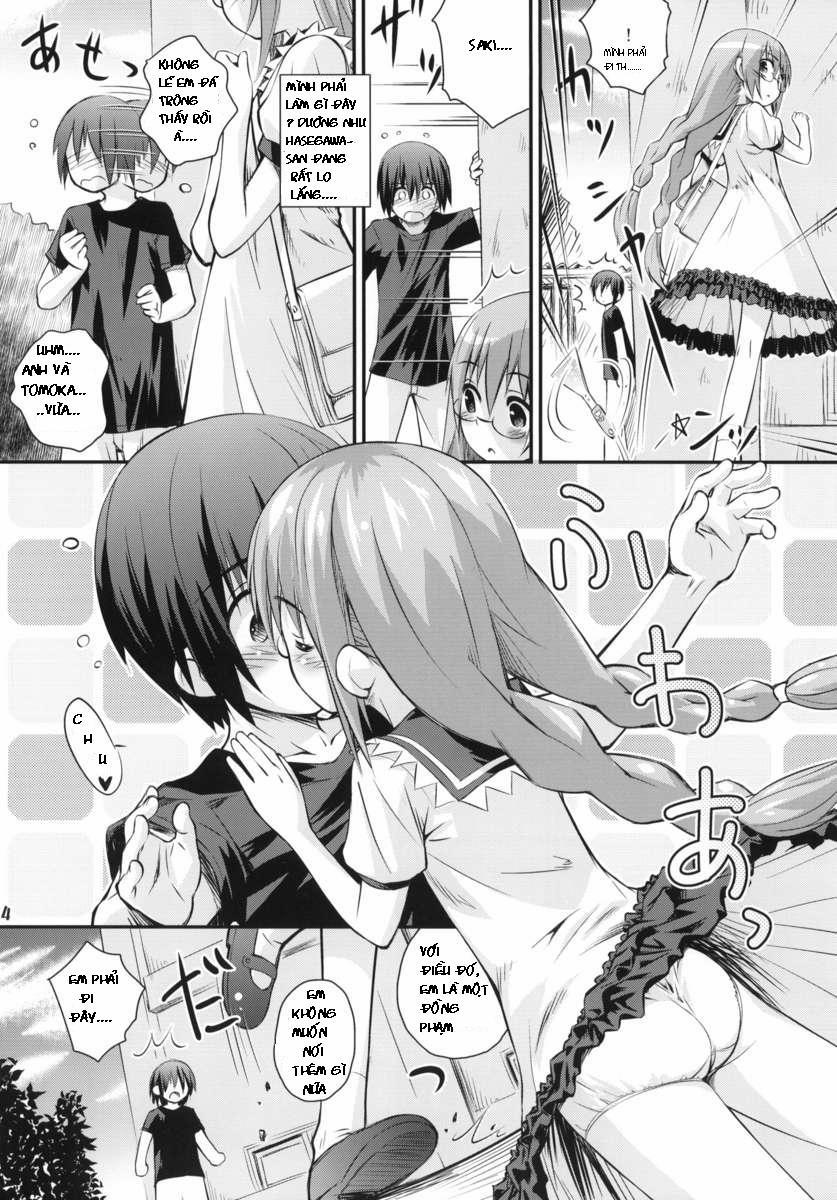Saki Saki Daisuki (Ro-Kyu-Bu) Oneshot trang 11