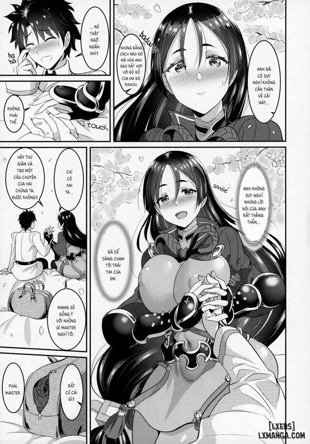 Sakura Raikou Wakame Zake Oneshot trang 3
