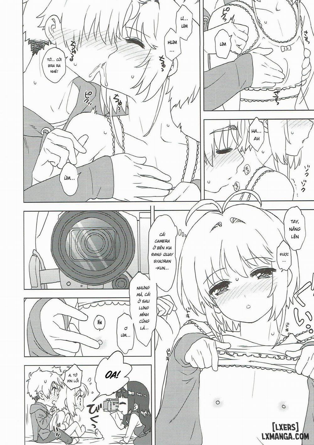 Sakura to Syaoran to Okazu Tsukuri Oneshot trang 10