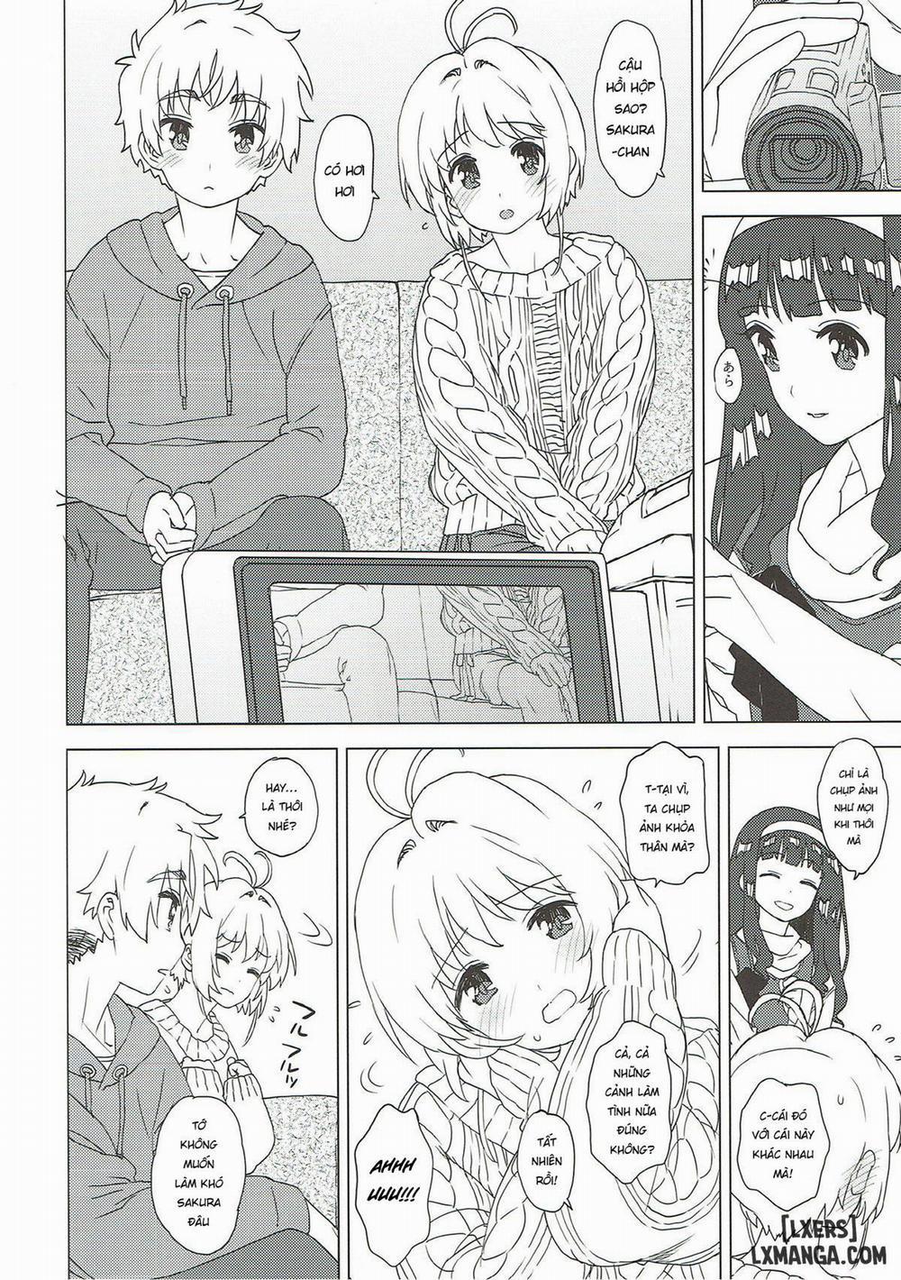 Sakura to Syaoran to Okazu Tsukuri Oneshot trang 6