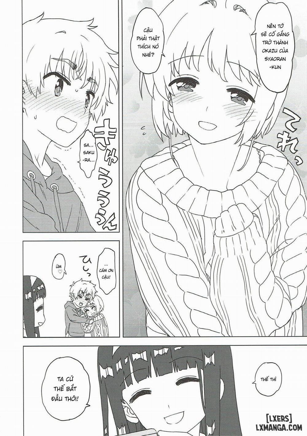 Sakura to Syaoran to Okazu Tsukuri Oneshot trang 8