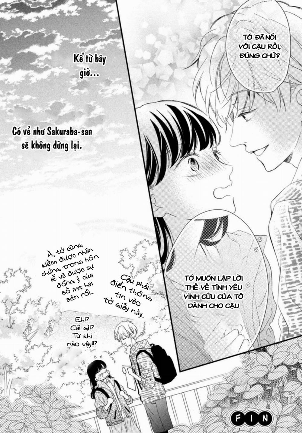 Sakuraba-San Wa Tomaranai! 0 END trang 36