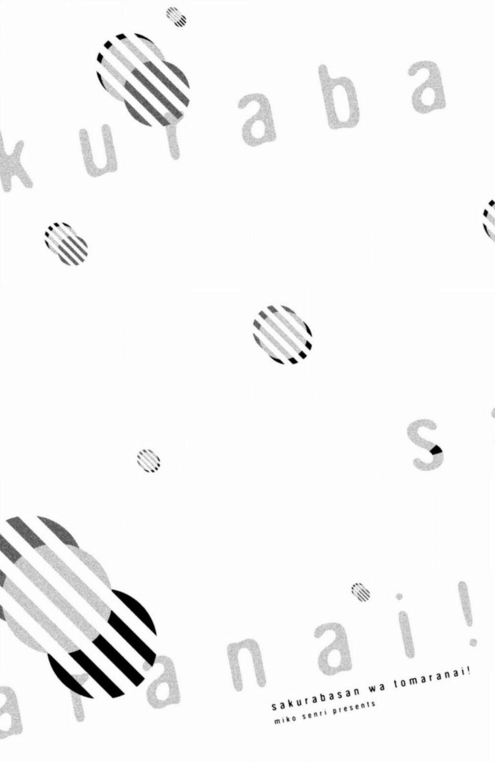 Sakuraba-San Wa Tomaranai! 1 trang 4