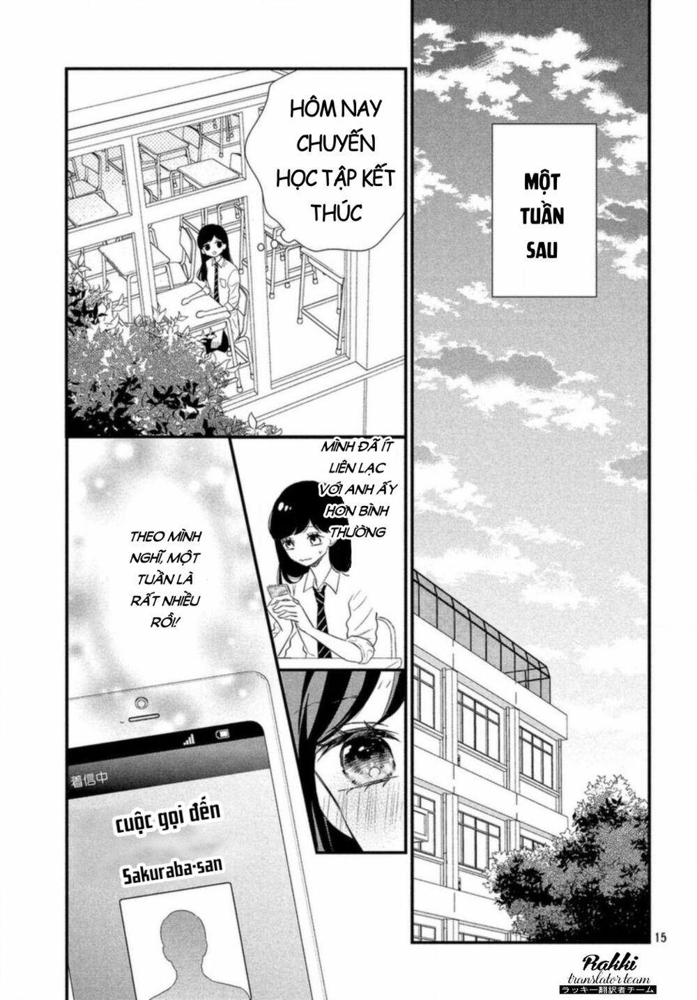 Sakuraba-San Wa Tomaranai! 10 trang 15