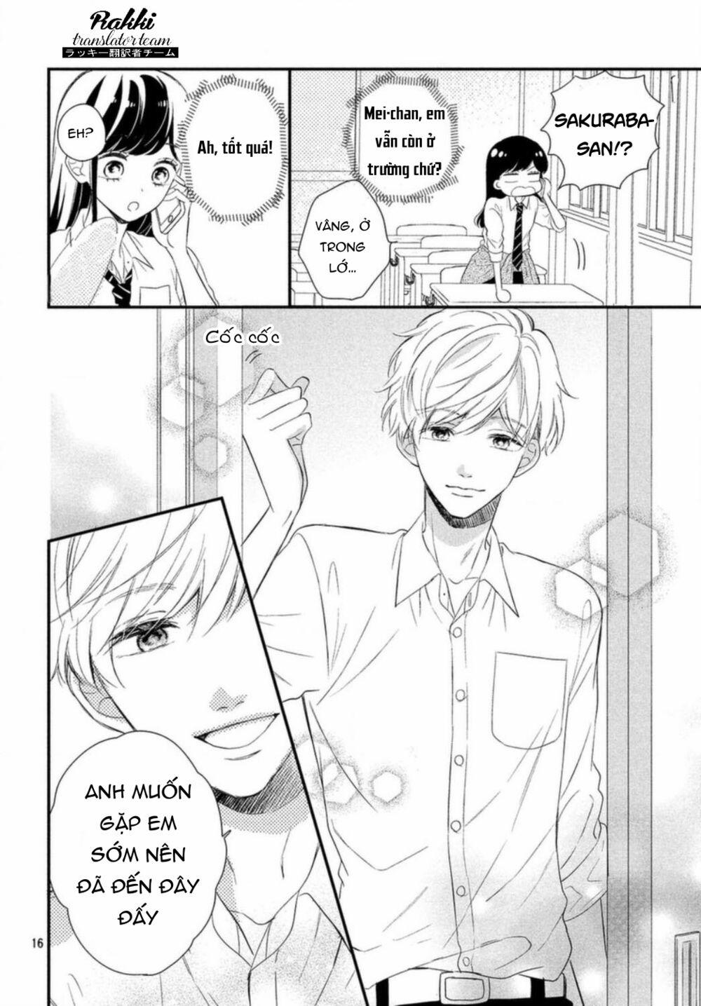 Sakuraba-San Wa Tomaranai! 10 trang 16