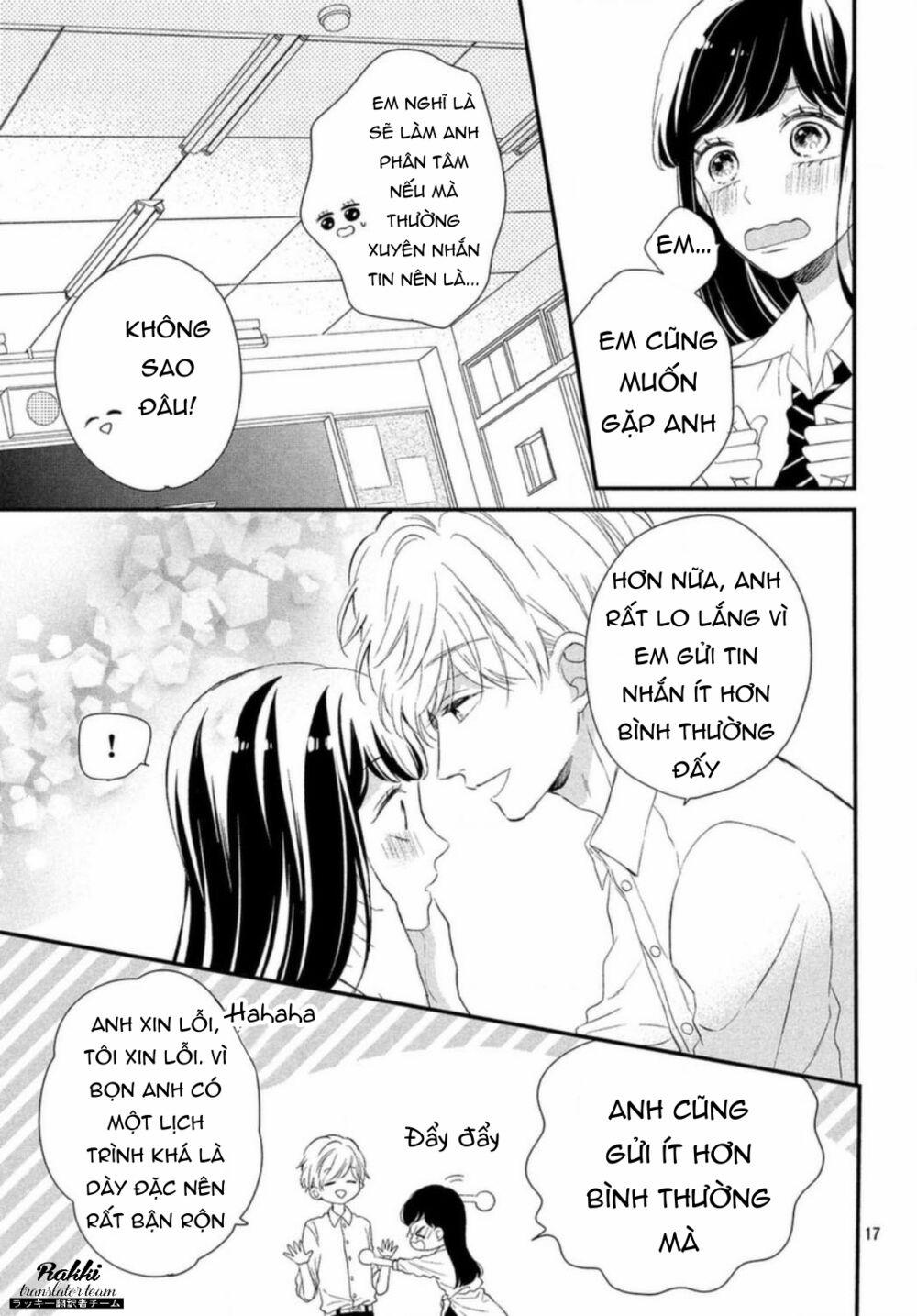 Sakuraba-San Wa Tomaranai! 10 trang 17