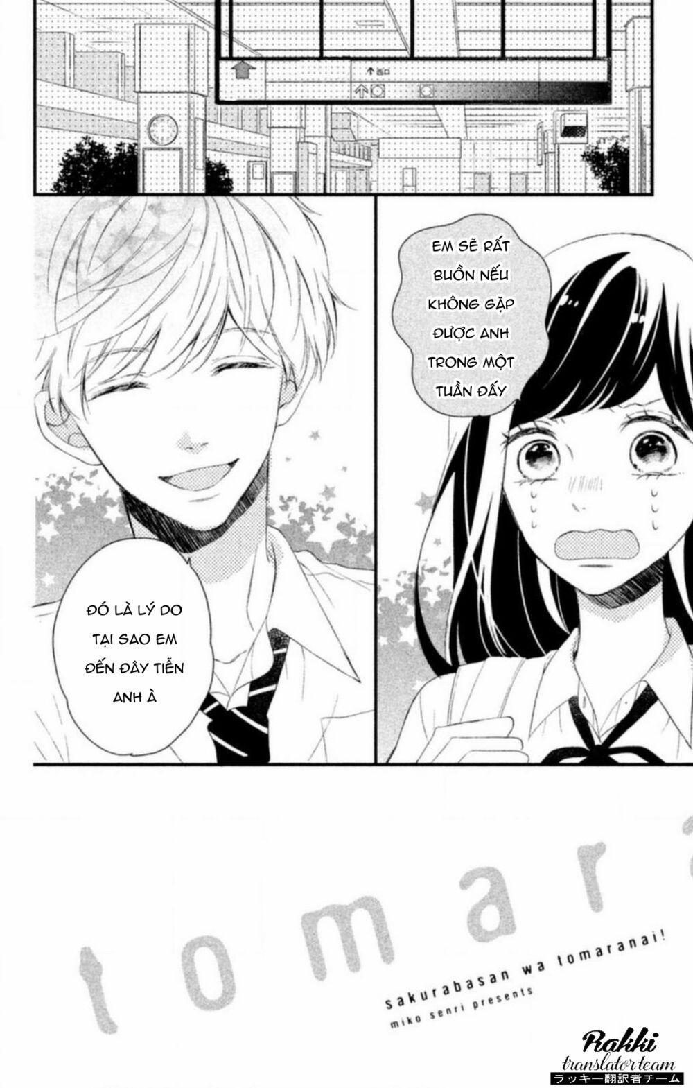 Sakuraba-San Wa Tomaranai! 10 trang 2