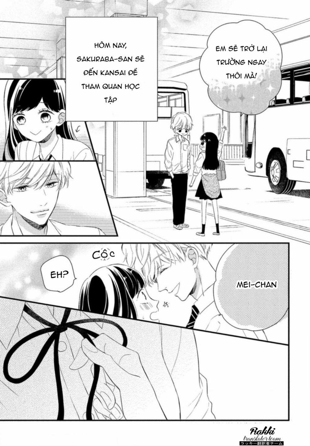 Sakuraba-San Wa Tomaranai! 10 trang 3