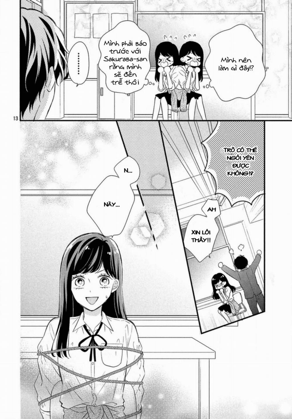 Sakuraba-San Wa Tomaranai! 13 trang 16