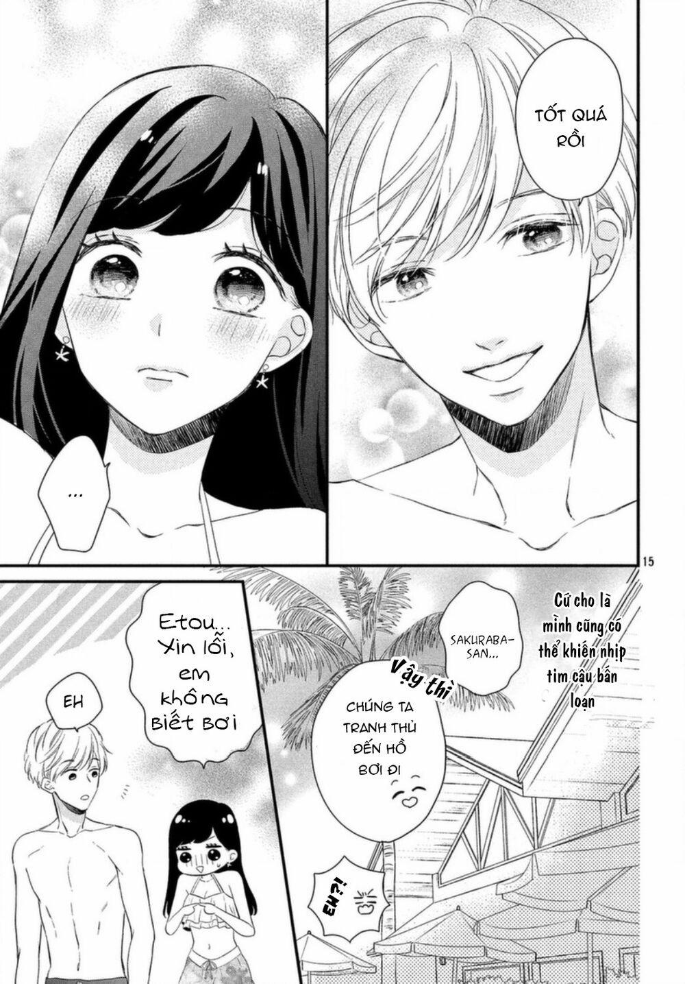 Sakuraba-San Wa Tomaranai! 3 trang 17