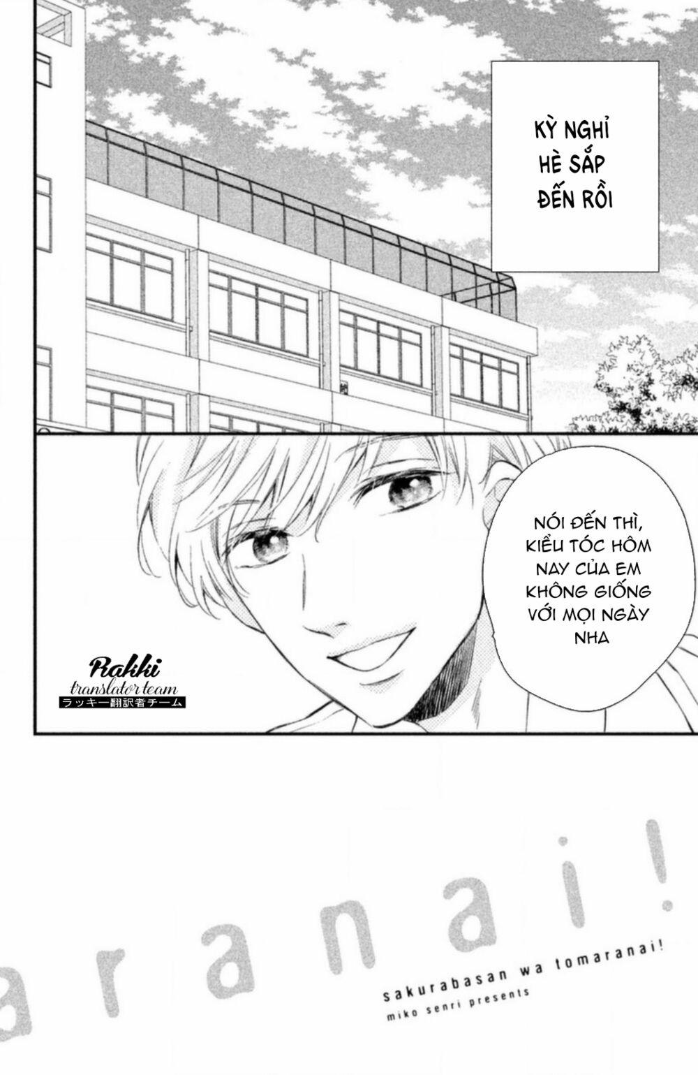 Sakuraba-San Wa Tomaranai! 4 trang 2