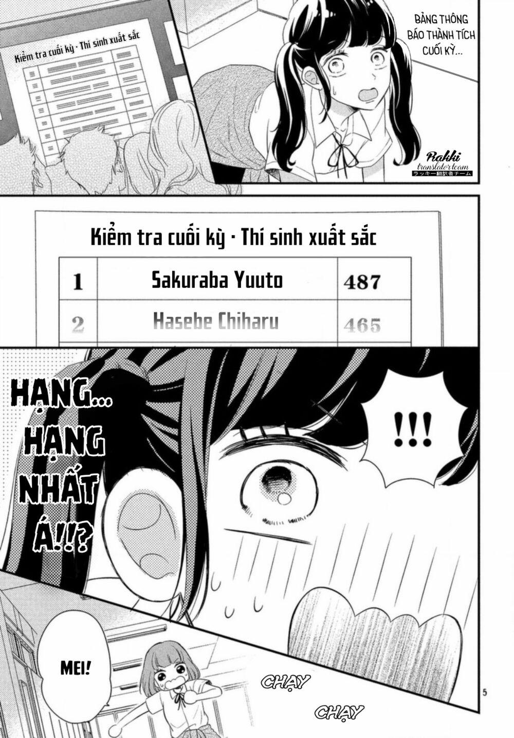 Sakuraba-San Wa Tomaranai! 4 trang 5