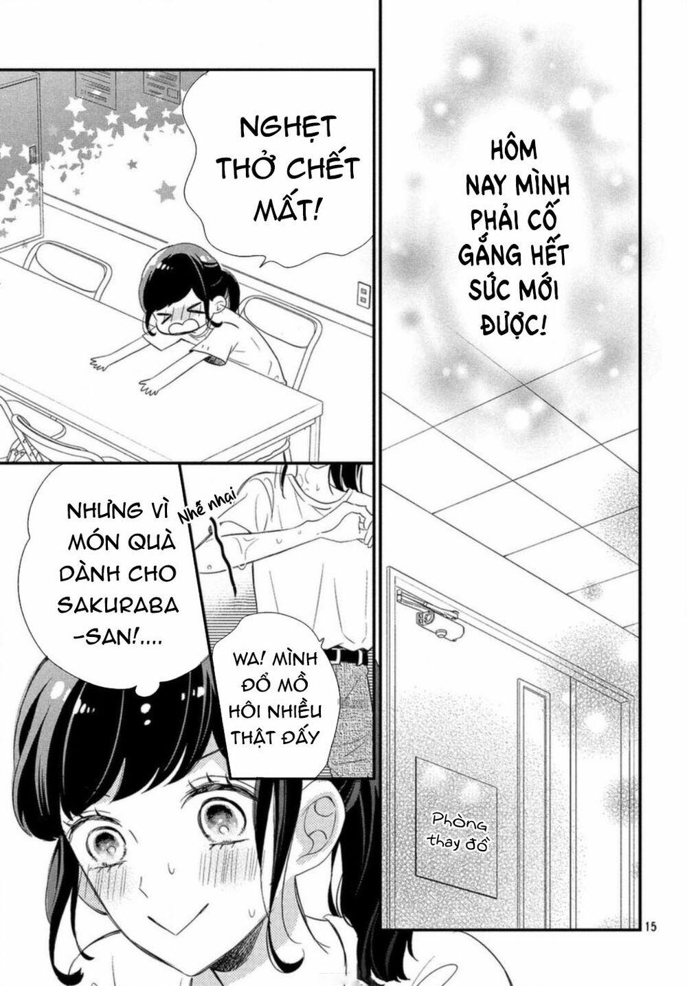 Sakuraba-San Wa Tomaranai! 7 trang 15