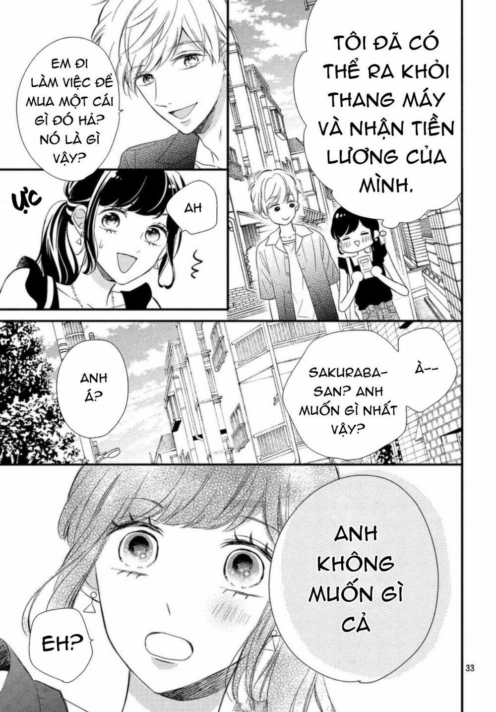 Sakuraba-San Wa Tomaranai! 7 trang 33