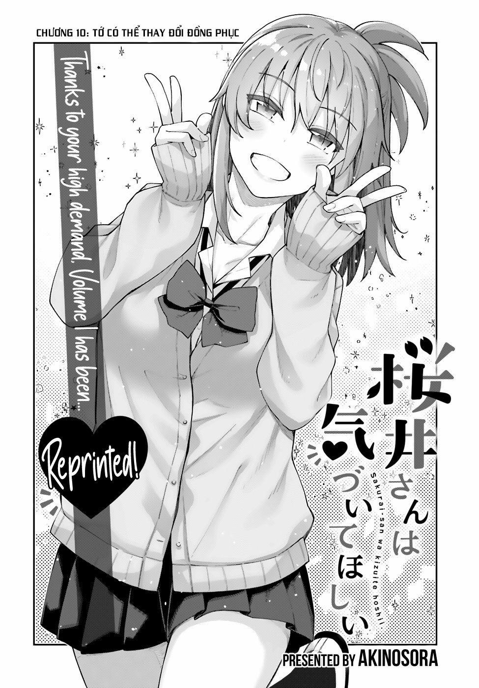 Sakurai-san Muốn Được Để Ý 10 trang 2