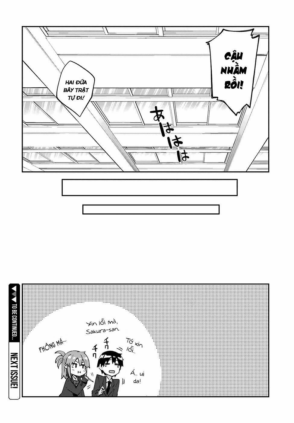 Sakurai-San Wa Kizuite Hoshii 14 trang 20