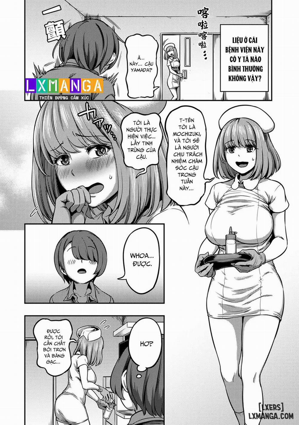 Sakusei Byoutou ~Seikaku Saiaku no Nurse shika Inai Byouin de Shasei Kanri Seikatsu~ 3 trang 4