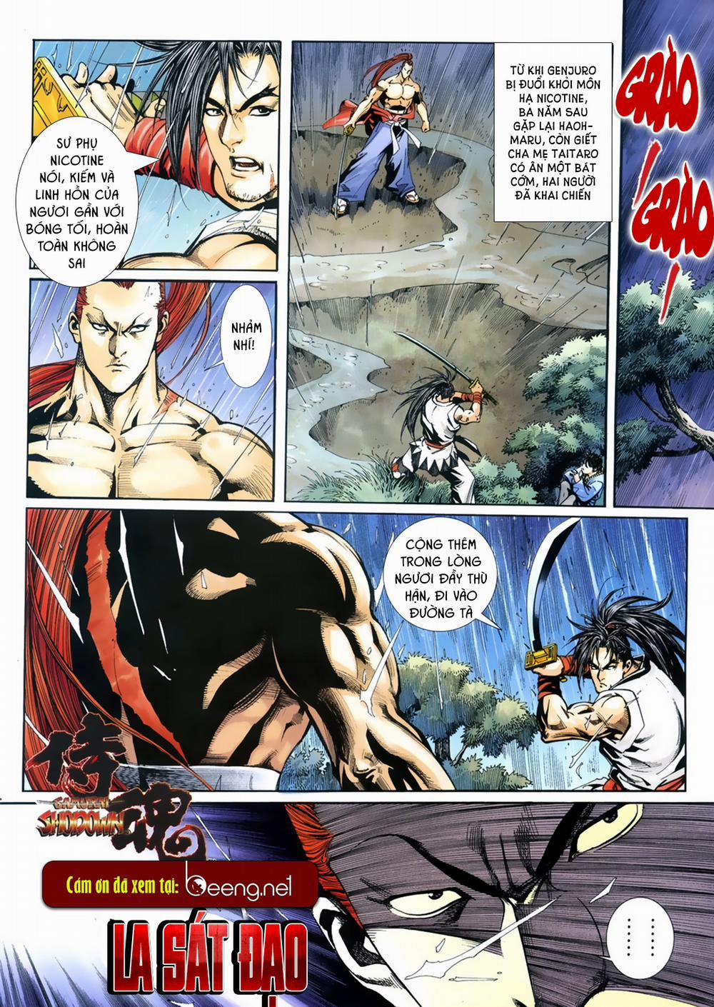 Samurai Shodown 5 trang 1