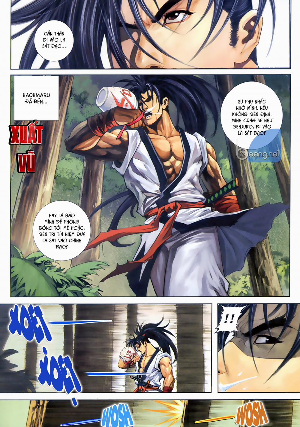 Samurai Shodown 6 trang 7