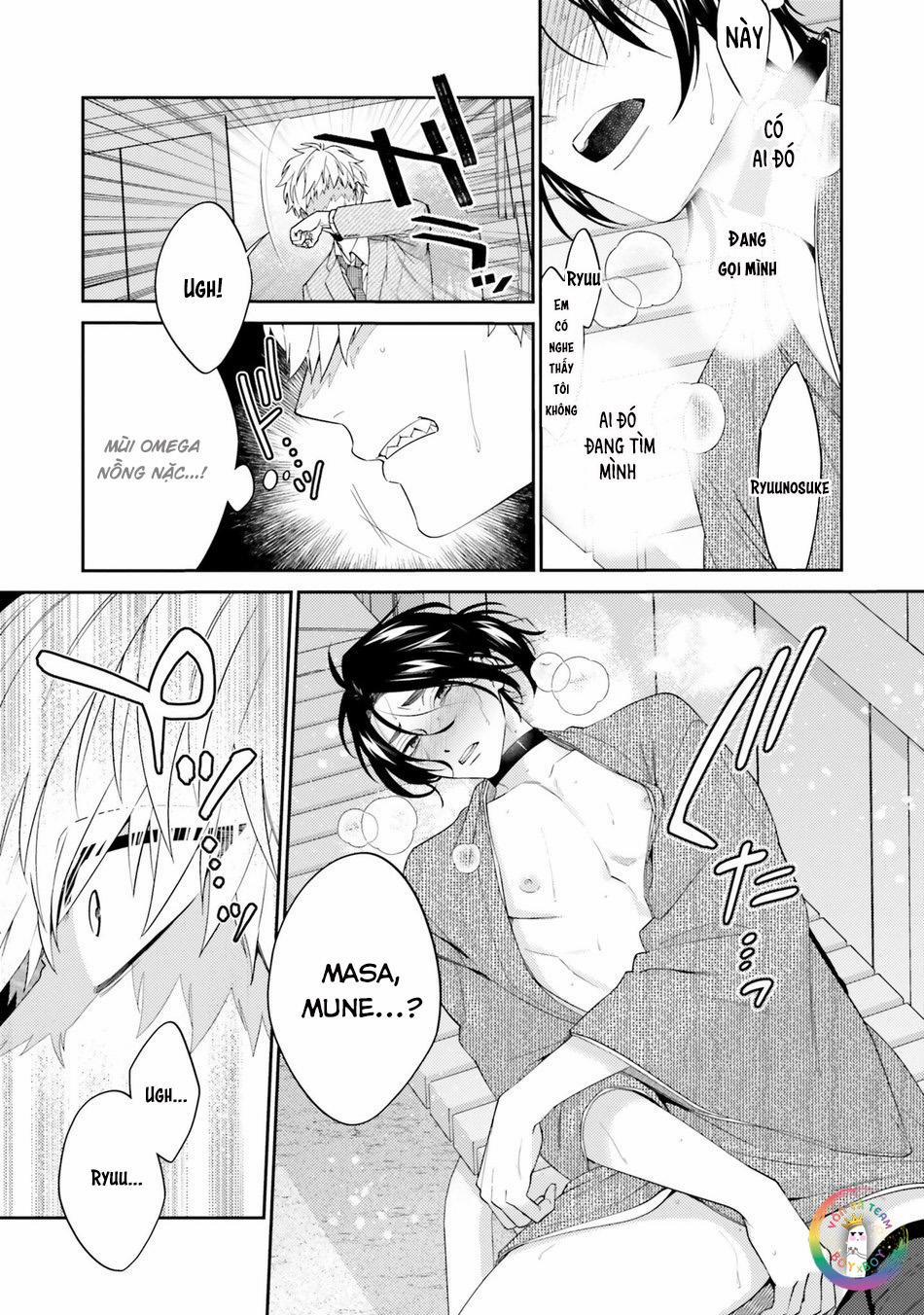 Samurai Ω to Akutoku Shachou (END) 3 trang 12