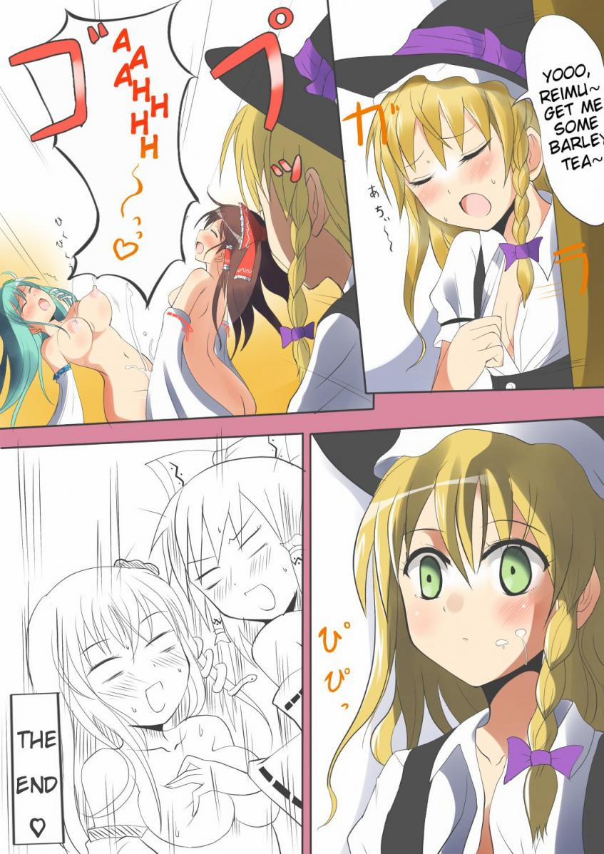 Sanae Boobs (Touhou) Oneshot [Full Color] trang 10