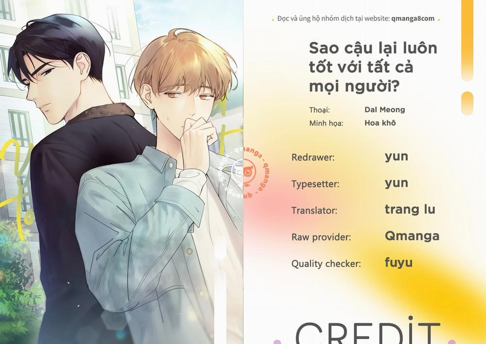 Sao Cậu Lại Luôn Tốt Với Tất Cả Mọi Người Thế? 10 trang 0