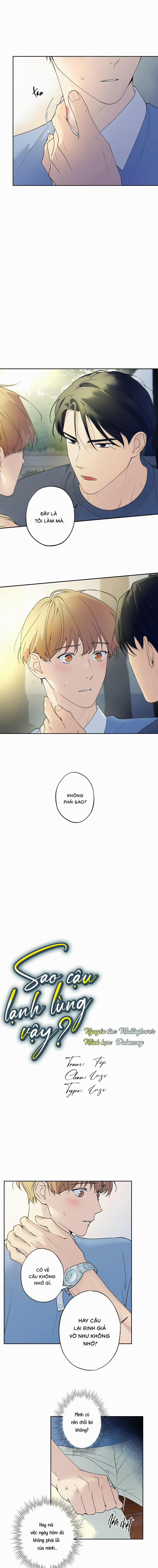 Sao Cậu Lại Luôn Tốt Với Tất Cả Mọi Người Thế? 20 trang 0