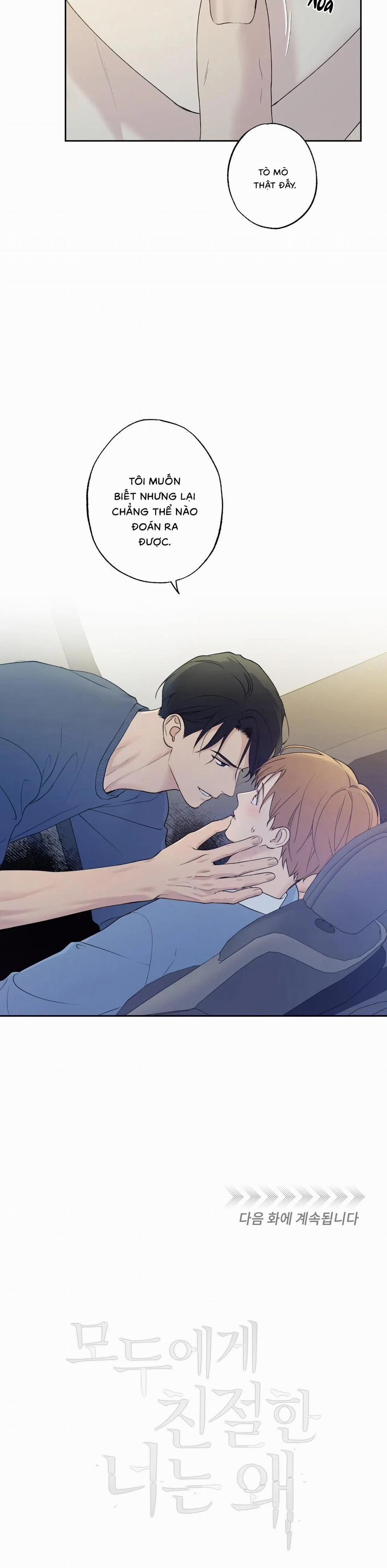 Sao Cậu Lại Luôn Tốt Với Tất Cả Mọi Người Thế? 20 trang 11