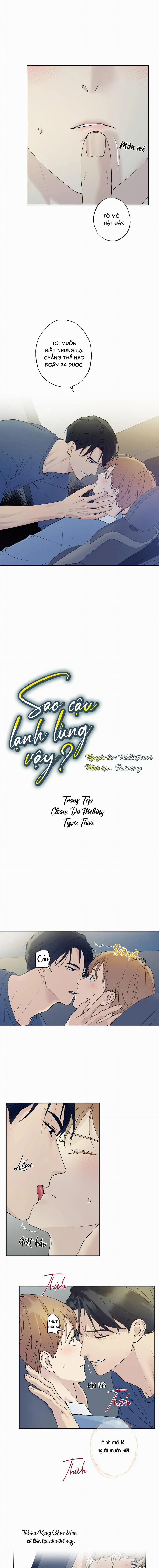 Sao Cậu Lại Luôn Tốt Với Tất Cả Mọi Người Thế? 21 trang 0