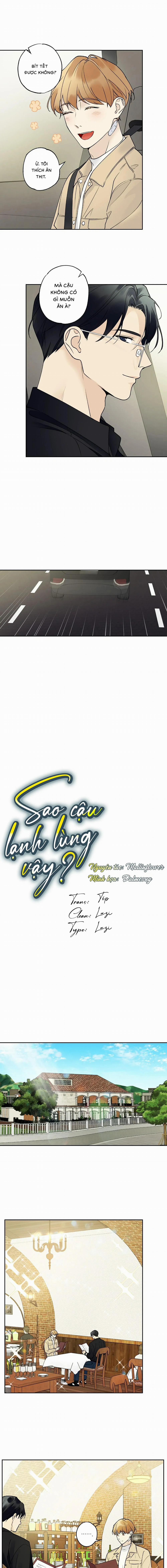 Sao Cậu Lại Luôn Tốt Với Tất Cả Mọi Người Thế? 22 trang 0