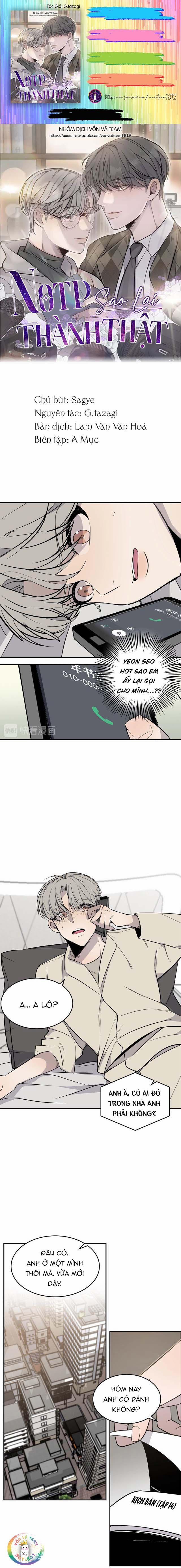 Sao NOTP Lại Thành Thật Rồi? (END) 9 trang 0