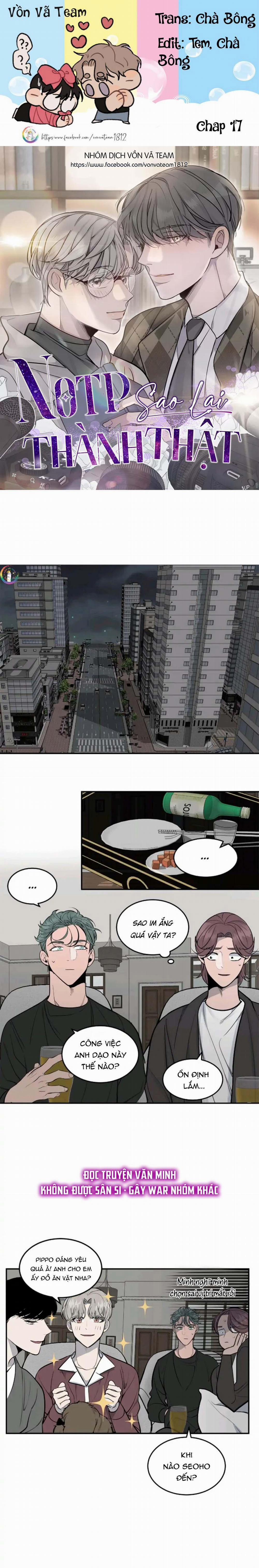Sao NOTP Lại Thành Thật Rồi? 17 trang 0