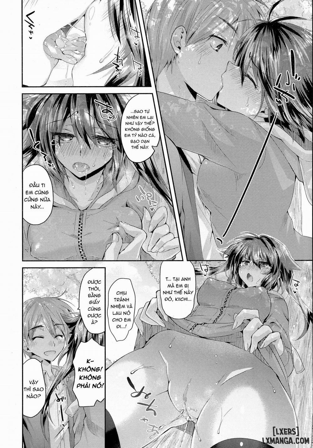 Sarashi na Koigokoro Oneshot trang 9