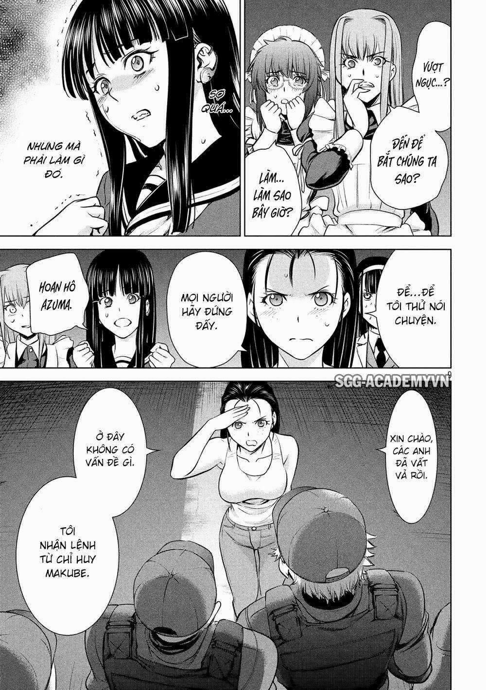 Satanophany 0 Đội cảnh bị biệt động Haguro trang 10