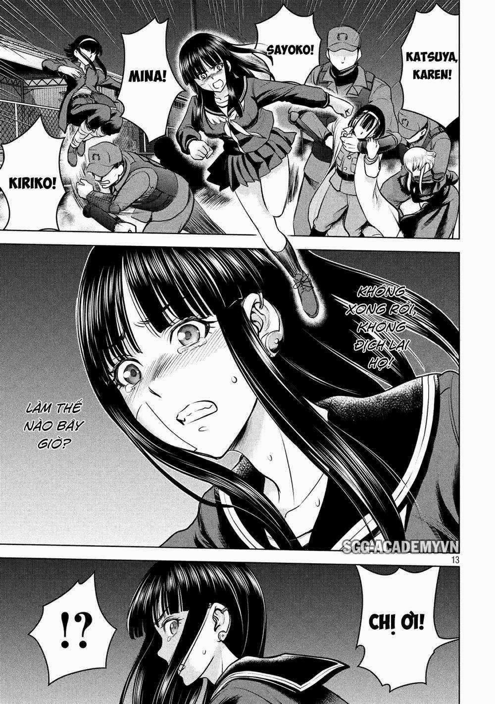 Satanophany 0 Đội cảnh bị biệt động Haguro trang 14