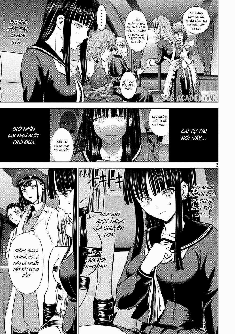 Satanophany 0 Đội cảnh bị biệt động Haguro trang 4