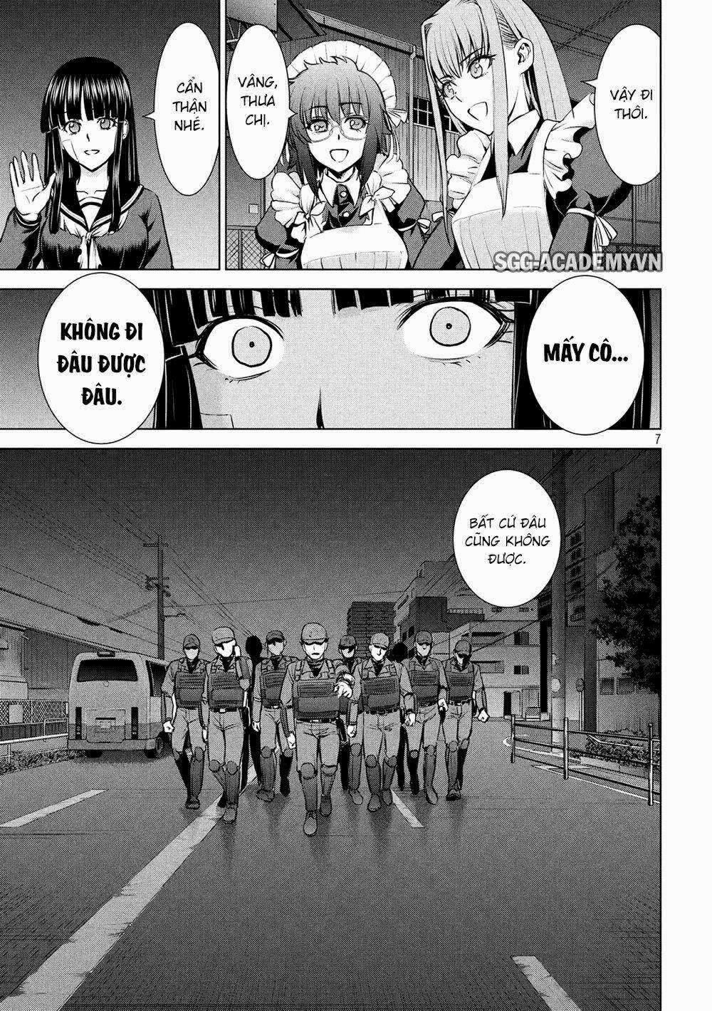 Satanophany 0 Đội cảnh bị biệt động Haguro trang 8