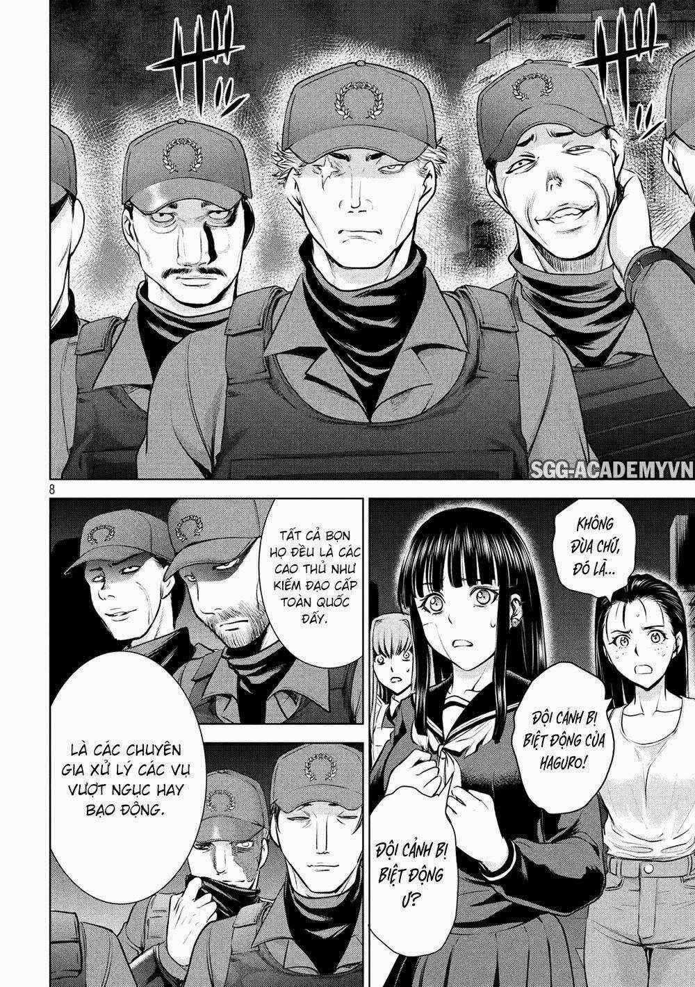 Satanophany 0 Đội cảnh bị biệt động Haguro trang 9