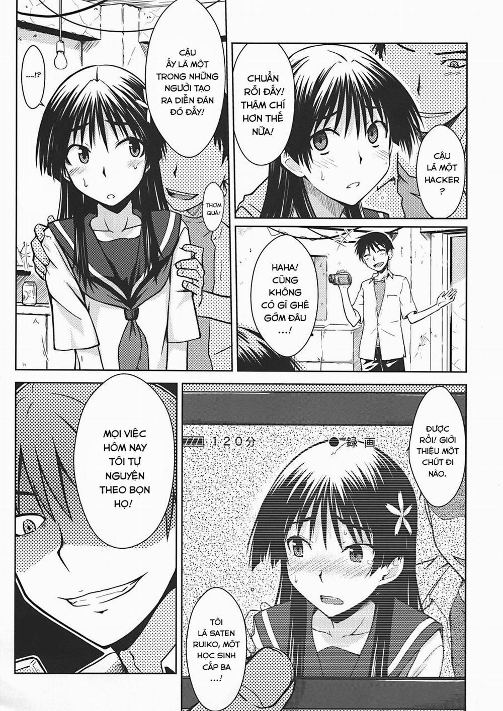Saten Ruiko no Kakushigoto Oneshot trang 4