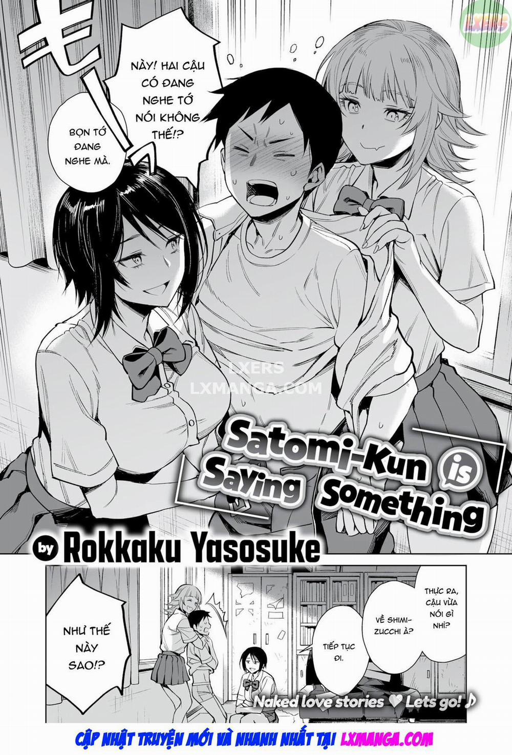 Satomikun ga Nanika Ittemasu Oneshot trang 2
