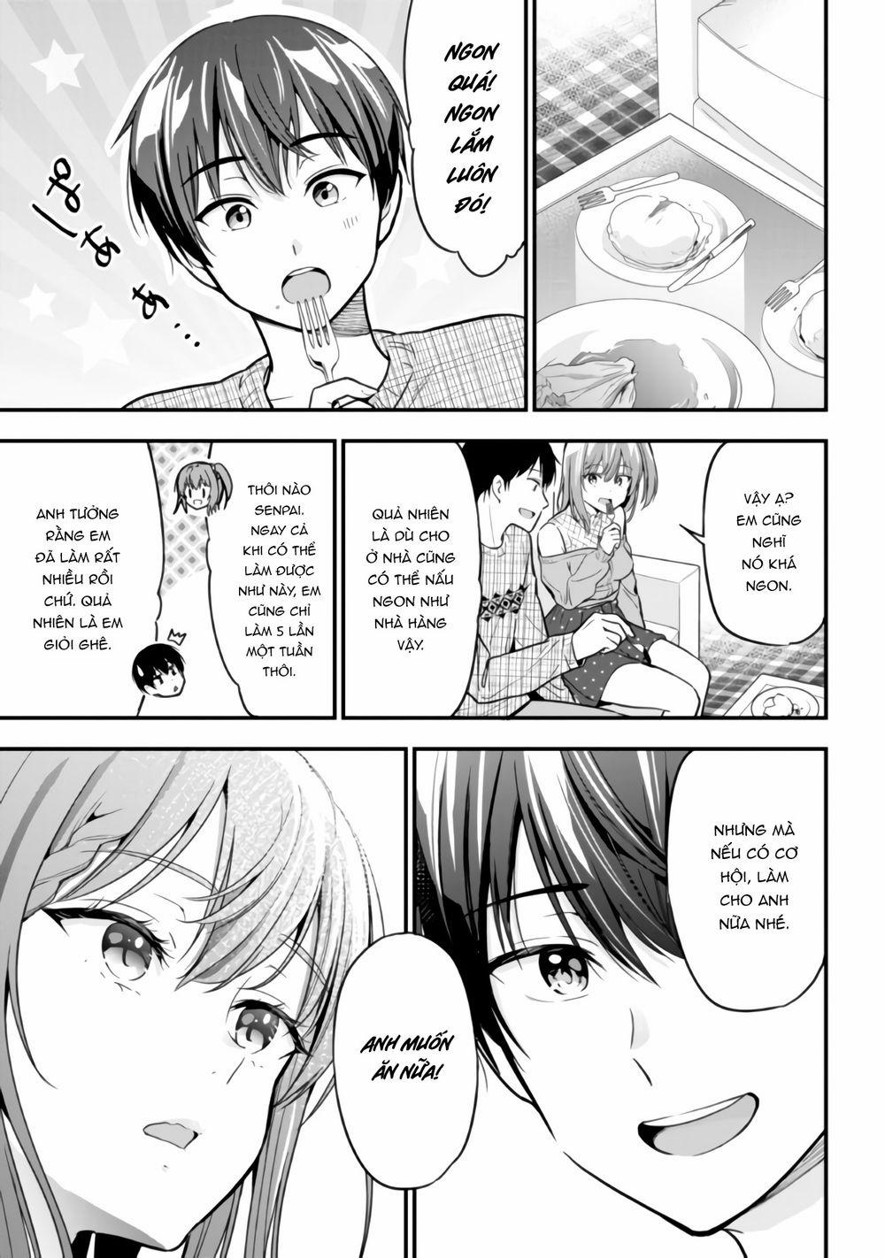 Sau Khi Bị Bạn Gái Lừa, Một Tiểu Quỷ Khoá Dưới Cứ Bám Theo Tôi. 0 Senpai xin lỗi em đi! trang 12