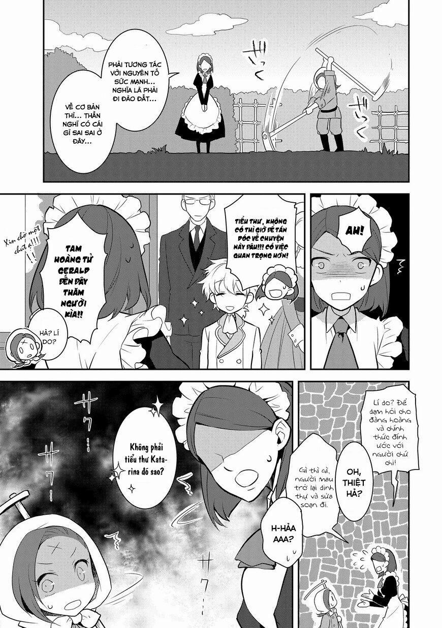 Sau Khi Được Tái Sinh, Tôi Bị Kéo Vào Game Otome Với Vai Trò Nữ Ác Nhân Và Bị Gắn Toàn Flag Đen… 1 trang 33