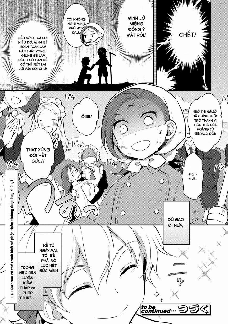 Sau Khi Được Tái Sinh, Tôi Bị Kéo Vào Game Otome Với Vai Trò Nữ Ác Nhân Và Bị Gắn Toàn Flag Đen… 1 trang 37