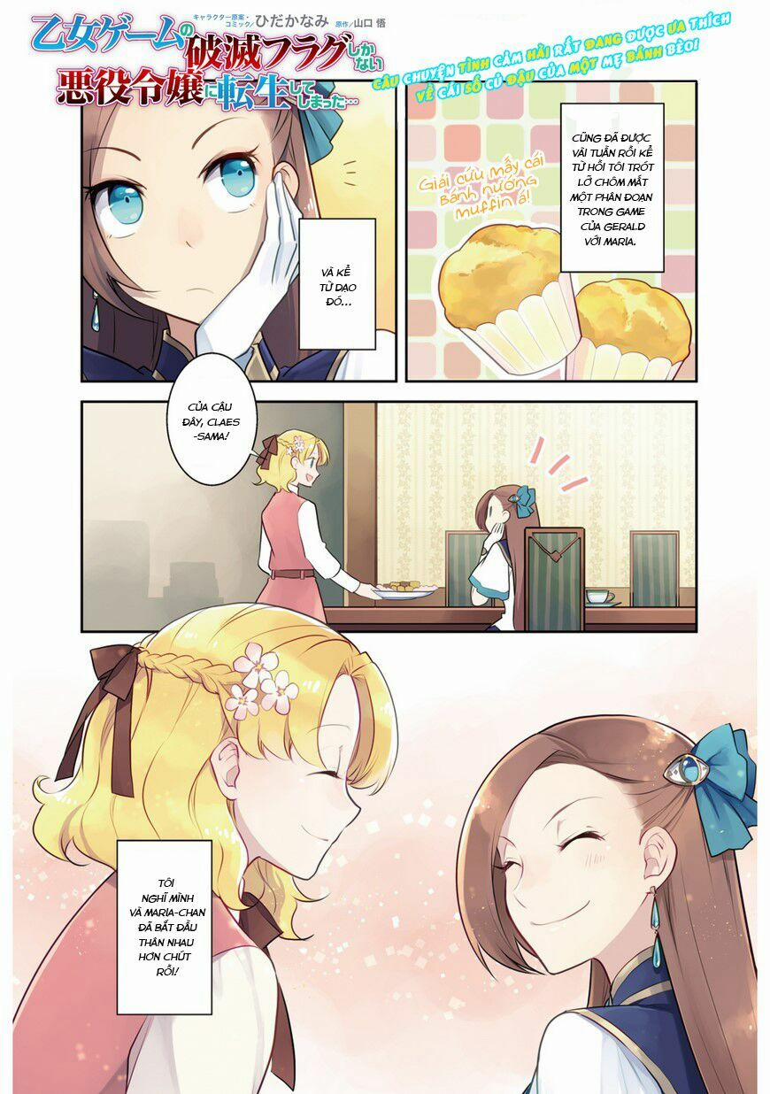 Sau Khi Được Tái Sinh, Tôi Bị Kéo Vào Game Otome Với Vai Trò Nữ Ác Nhân Và Bị Gắn Toàn Flag Đen… 10 trang 3