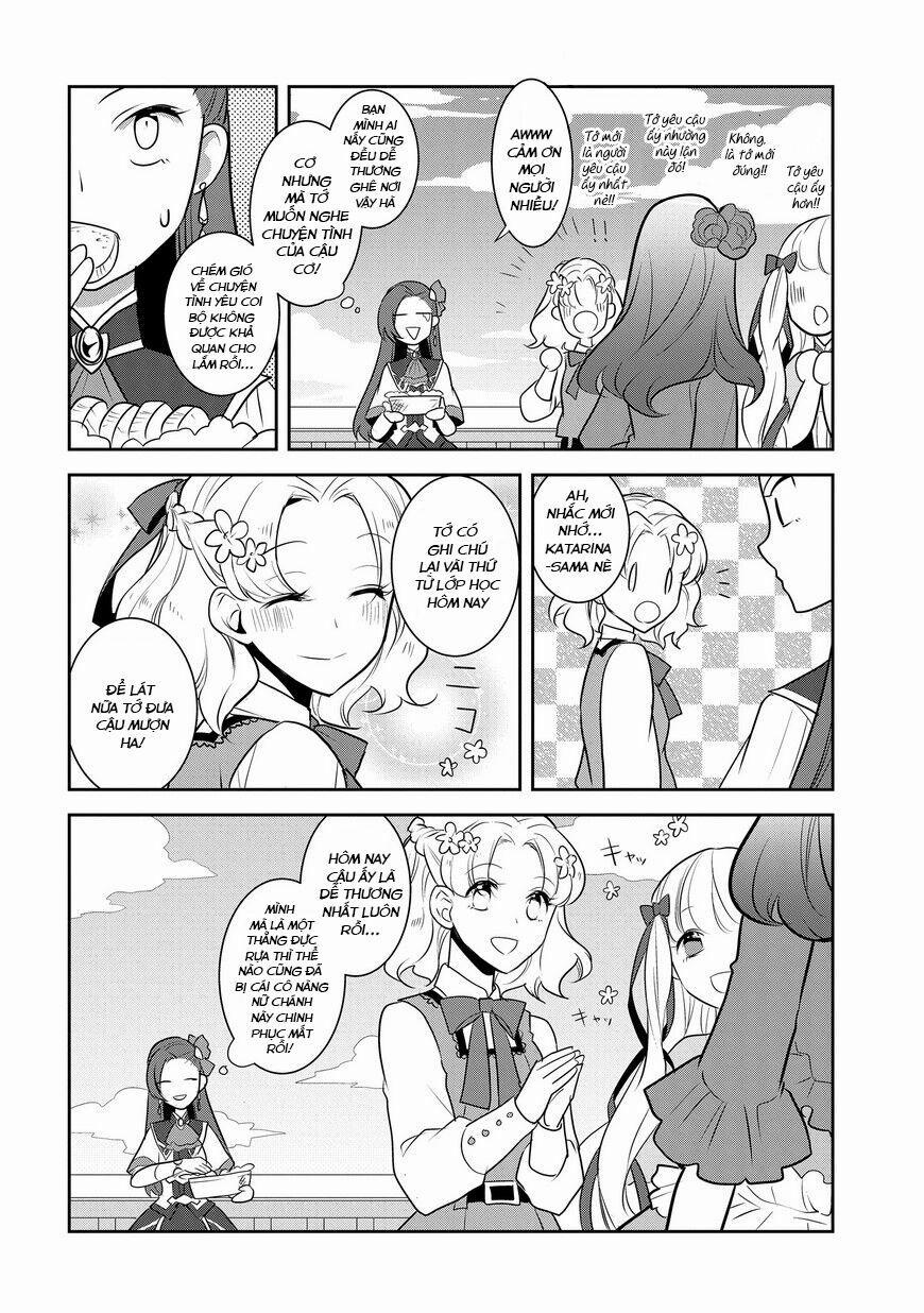 Sau Khi Được Tái Sinh, Tôi Bị Kéo Vào Game Otome Với Vai Trò Nữ Ác Nhân Và Bị Gắn Toàn Flag Đen… 10 trang 32