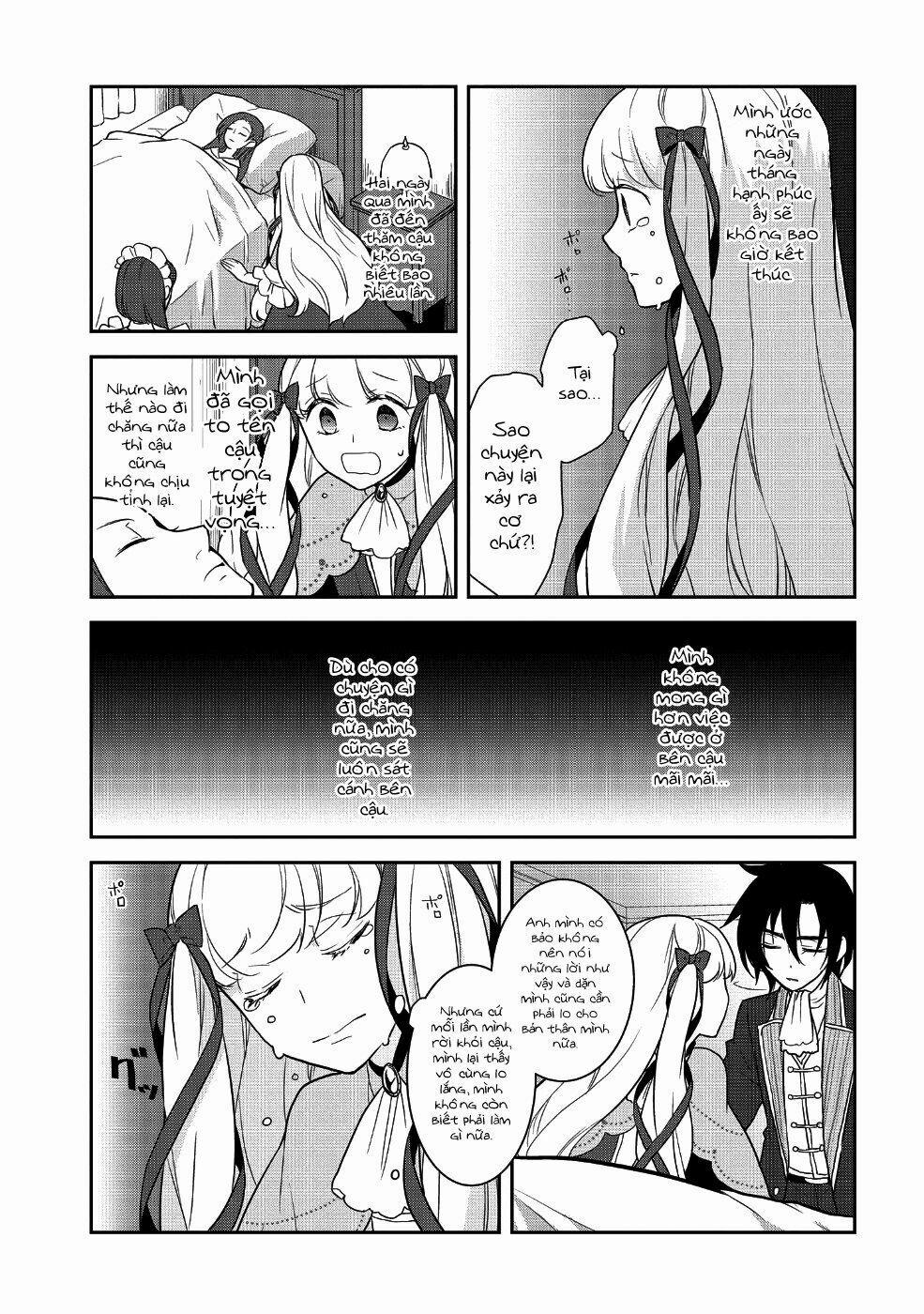 Sau Khi Được Tái Sinh, Tôi Bị Kéo Vào Game Otome Với Vai Trò Nữ Ác Nhân Và Bị Gắn Toàn Flag Đen… 18 trang 21