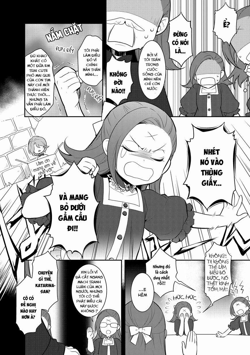 Sau Khi Được Tái Sinh, Tôi Bị Kéo Vào Game Otome Với Vai Trò Nữ Ác Nhân Và Bị Gắn Toàn Flag Đen… 2 trang 12