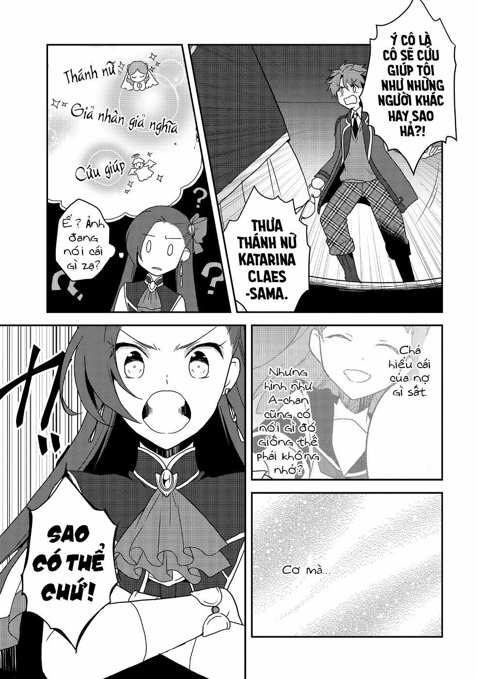 Sau Khi Được Tái Sinh, Tôi Bị Kéo Vào Game Otome Với Vai Trò Nữ Ác Nhân Và Bị Gắn Toàn Flag Đen… 20 trang 19