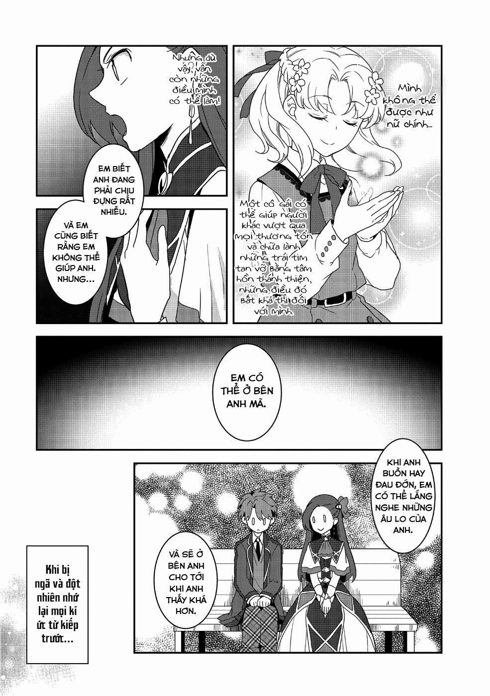 Sau Khi Được Tái Sinh, Tôi Bị Kéo Vào Game Otome Với Vai Trò Nữ Ác Nhân Và Bị Gắn Toàn Flag Đen… 20 trang 22