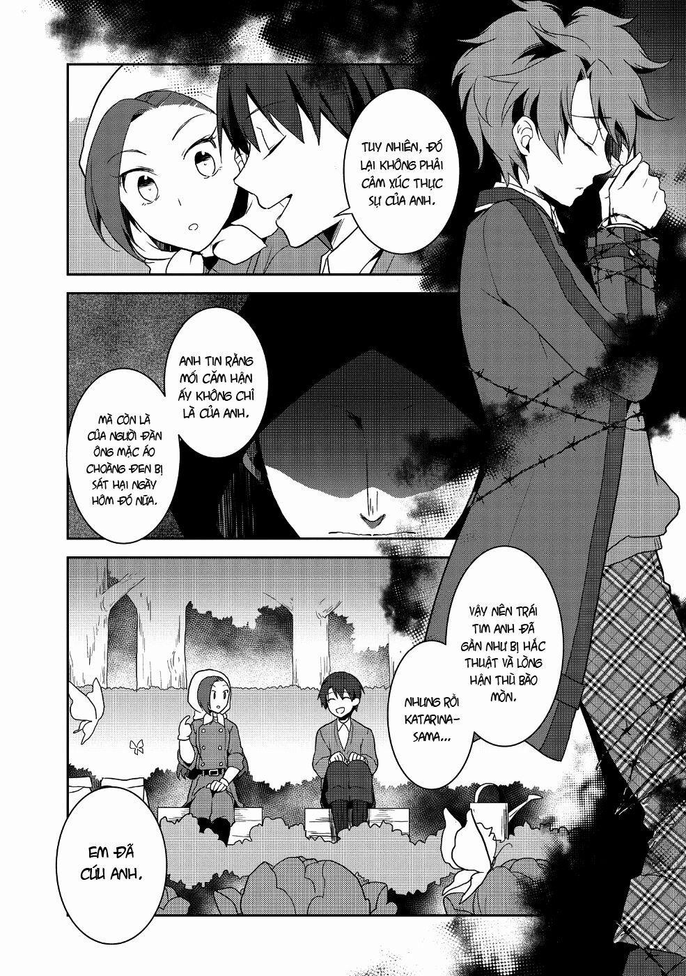 Sau Khi Được Tái Sinh, Tôi Bị Kéo Vào Game Otome Với Vai Trò Nữ Ác Nhân Và Bị Gắn Toàn Flag Đen… 21 trang 17